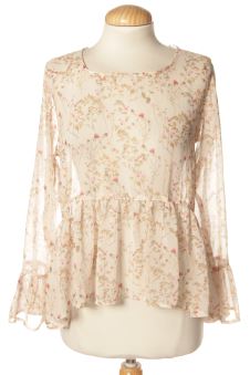 Blouse à manches longues M LINÚ
