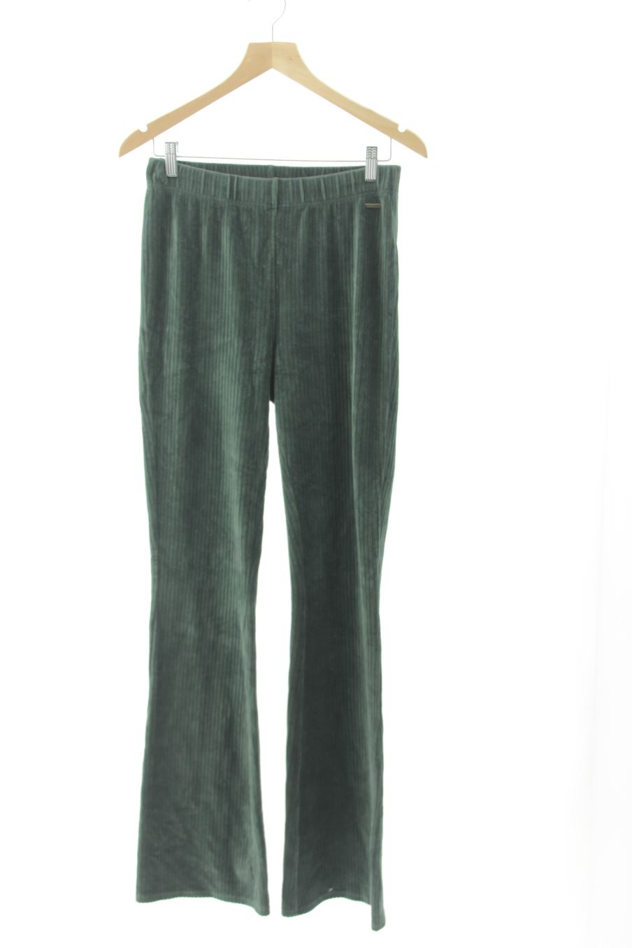 Pantalon Casual Revelation de la taille L, de couleur vert de velours