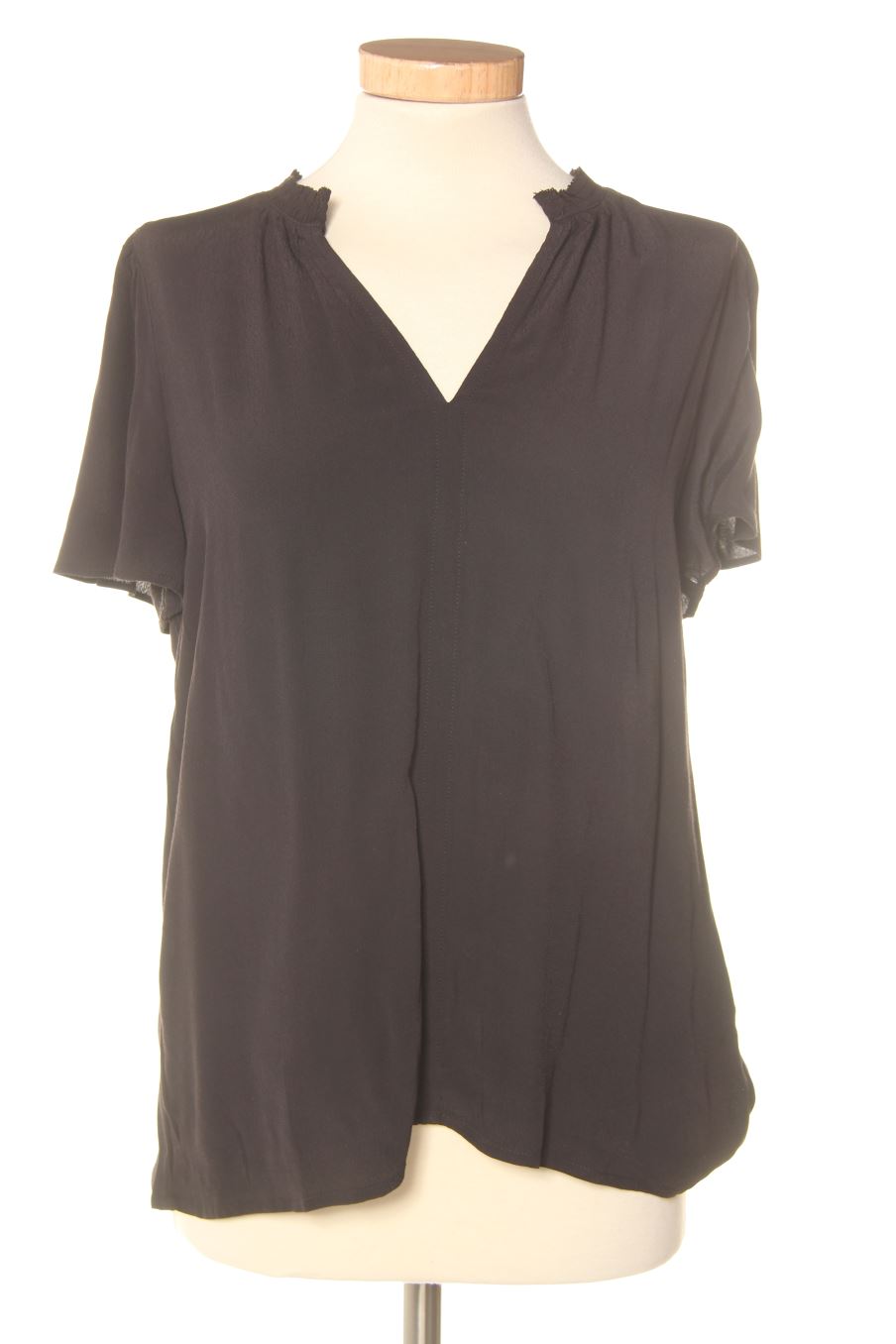 Blouse à manches courtes Grace&Mila de la taille S, de couleur noir