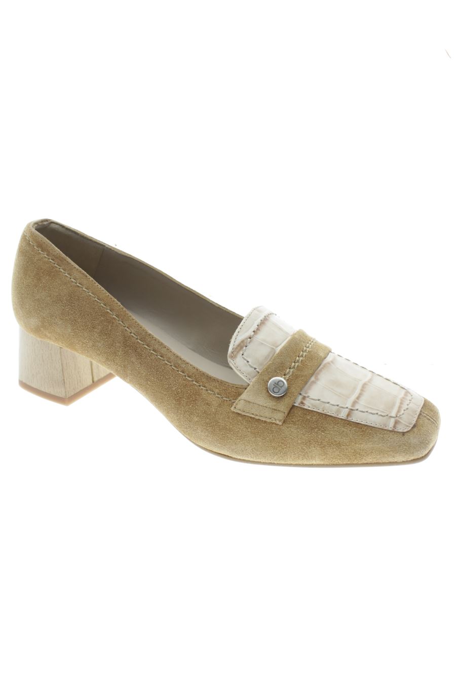 Zapatos de tacon de dibia de la talla 38, de color marrón de