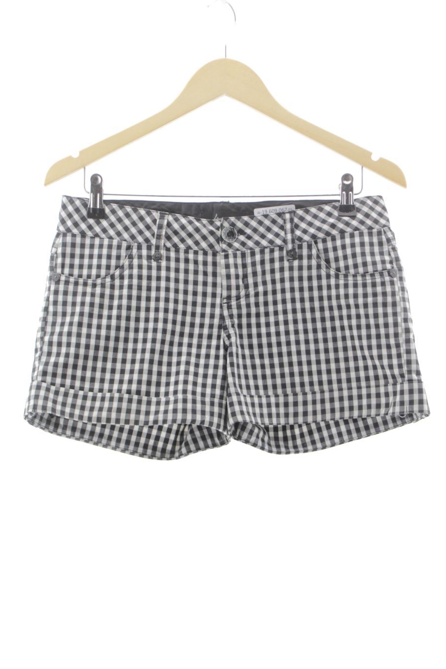 Pantalon Corto Cuadros Stradivarius Pantalón Corto De Stradivarius