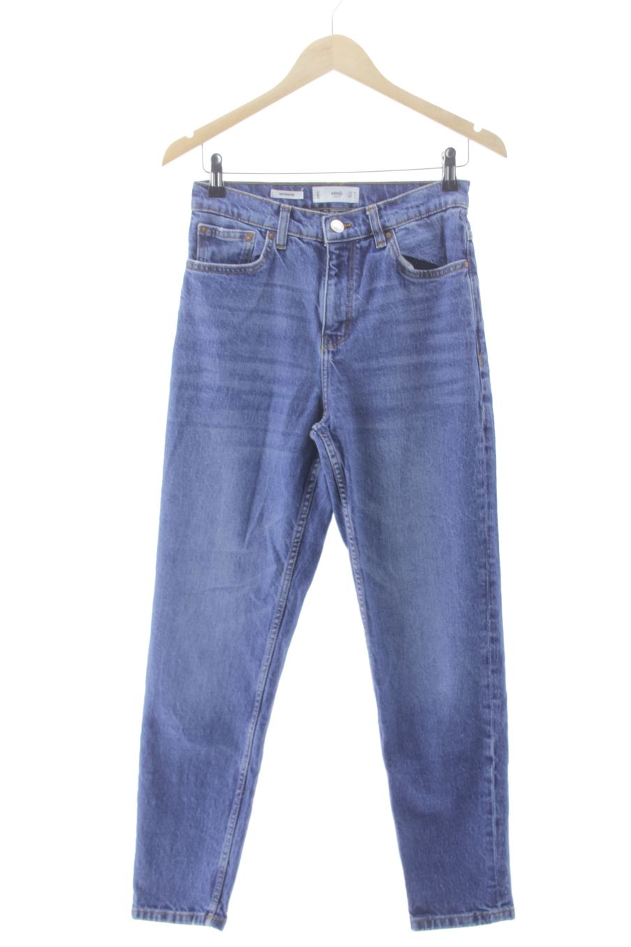 Jeans Mango de la taille 36, de couleur bleu de denim