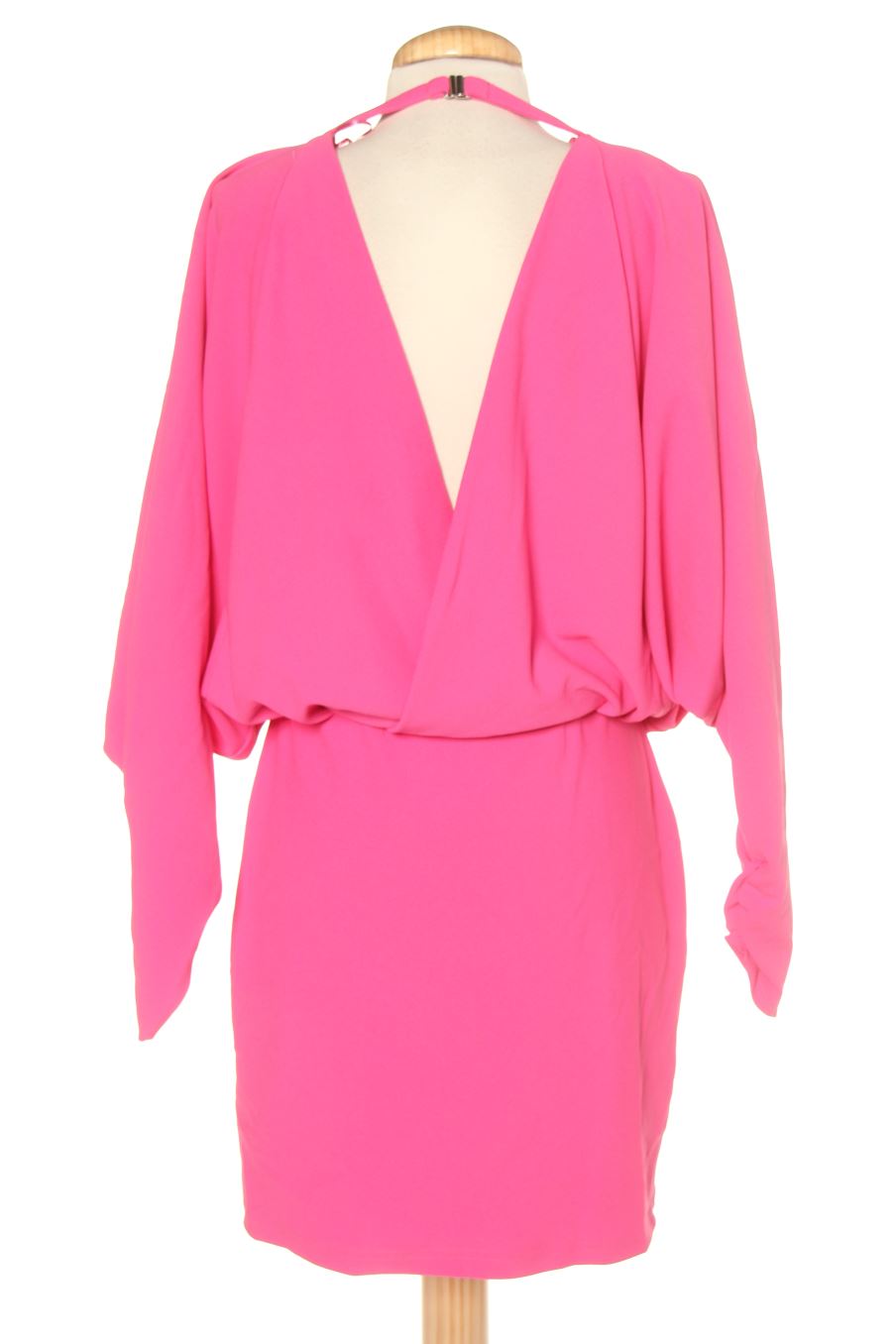 Robe casual Zara de la taille L, de couleur rose