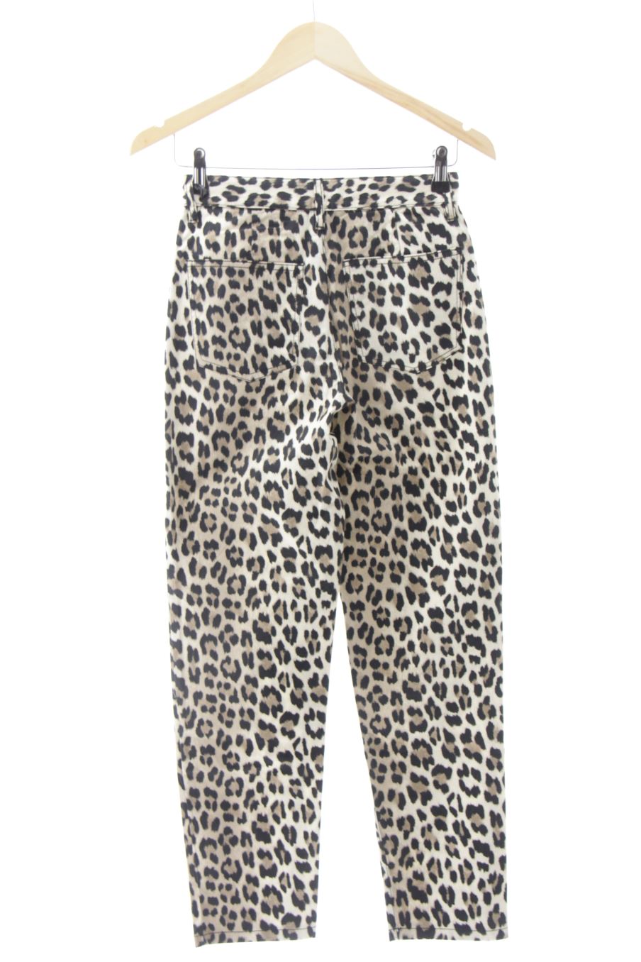 Pantalón de Mango de la talla 34, de color animal print