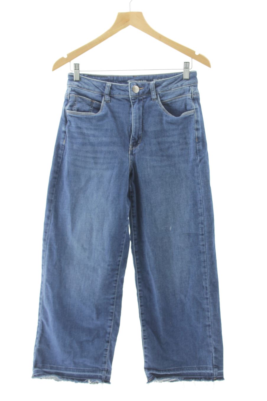 Jeans Tom tailor de la taille 38, de couleur bleu de denim