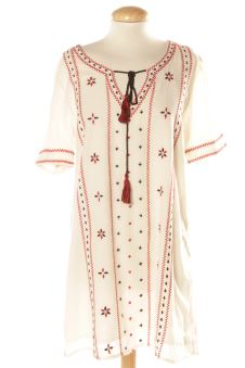 Vestido casual XS natura