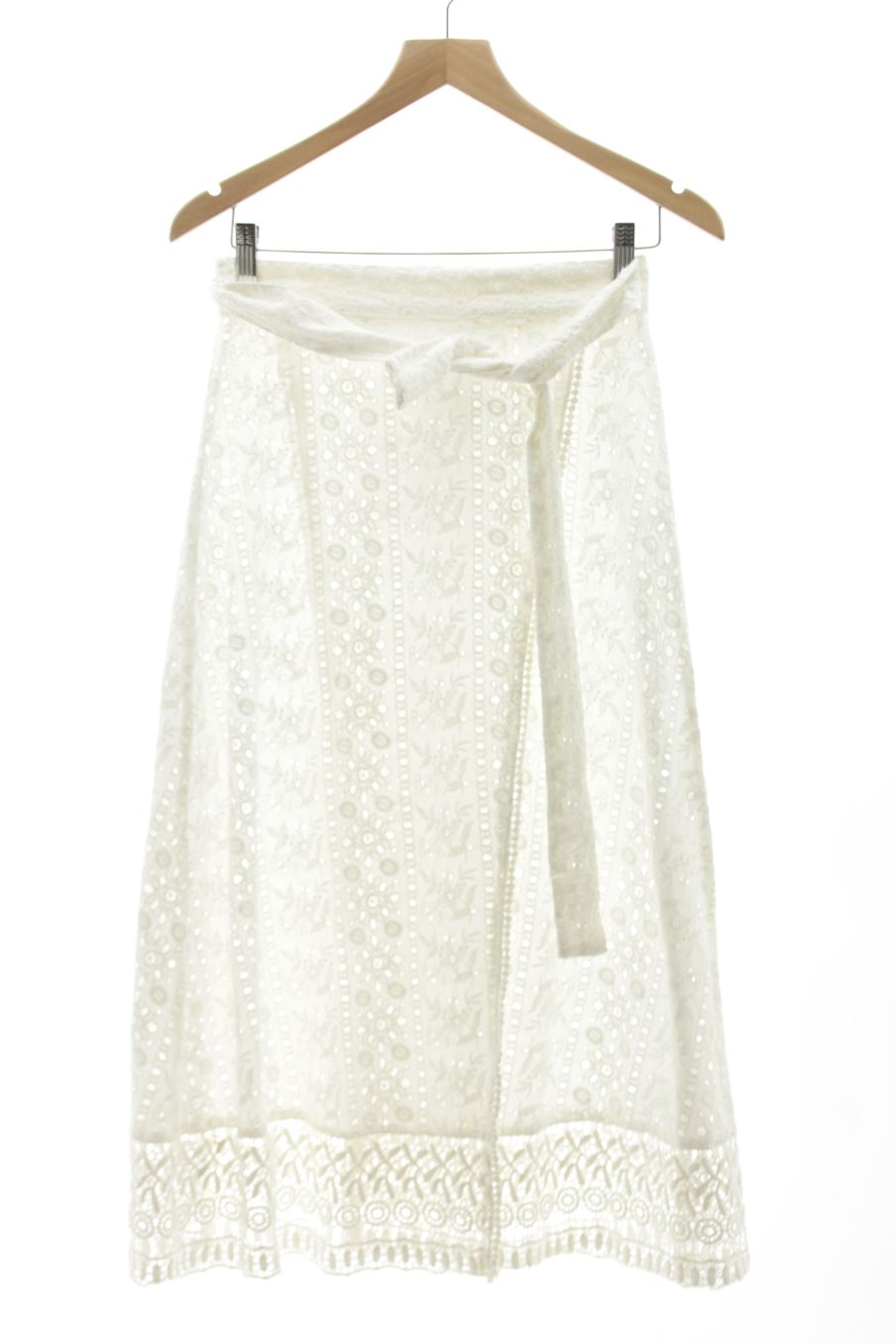 Jupe Enfasis de la taille 40, de couleur blanc