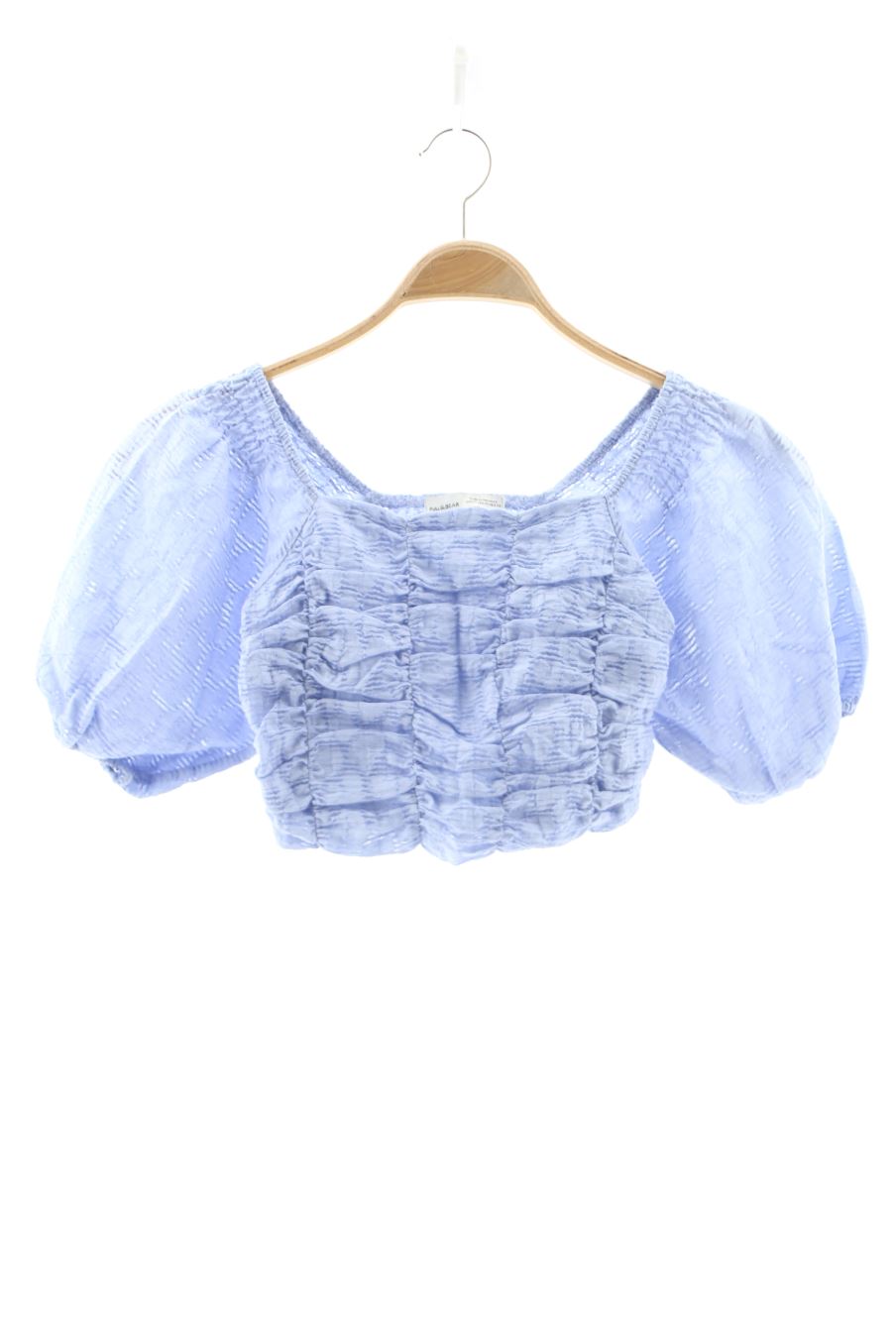 Top de Pull & Bear de la talla XS, de color azul