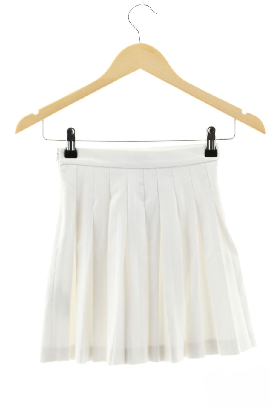 Jupe Pull & Bear de la taille XS, de couleur blanc