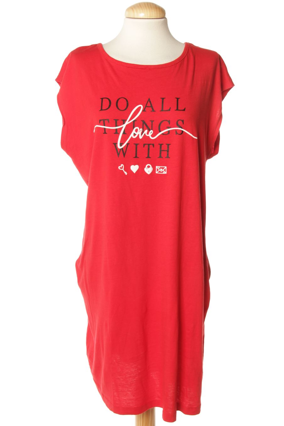Vestido casual de Beloved de la talla L, de color rojo