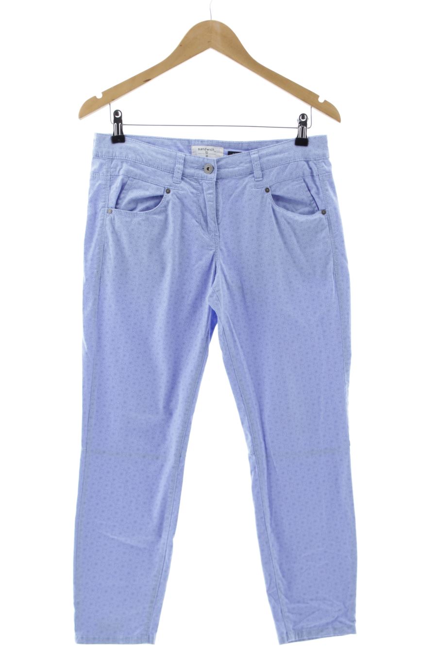 Vaquero de Sandwich de la talla 36, de color azul de ropa vaquera