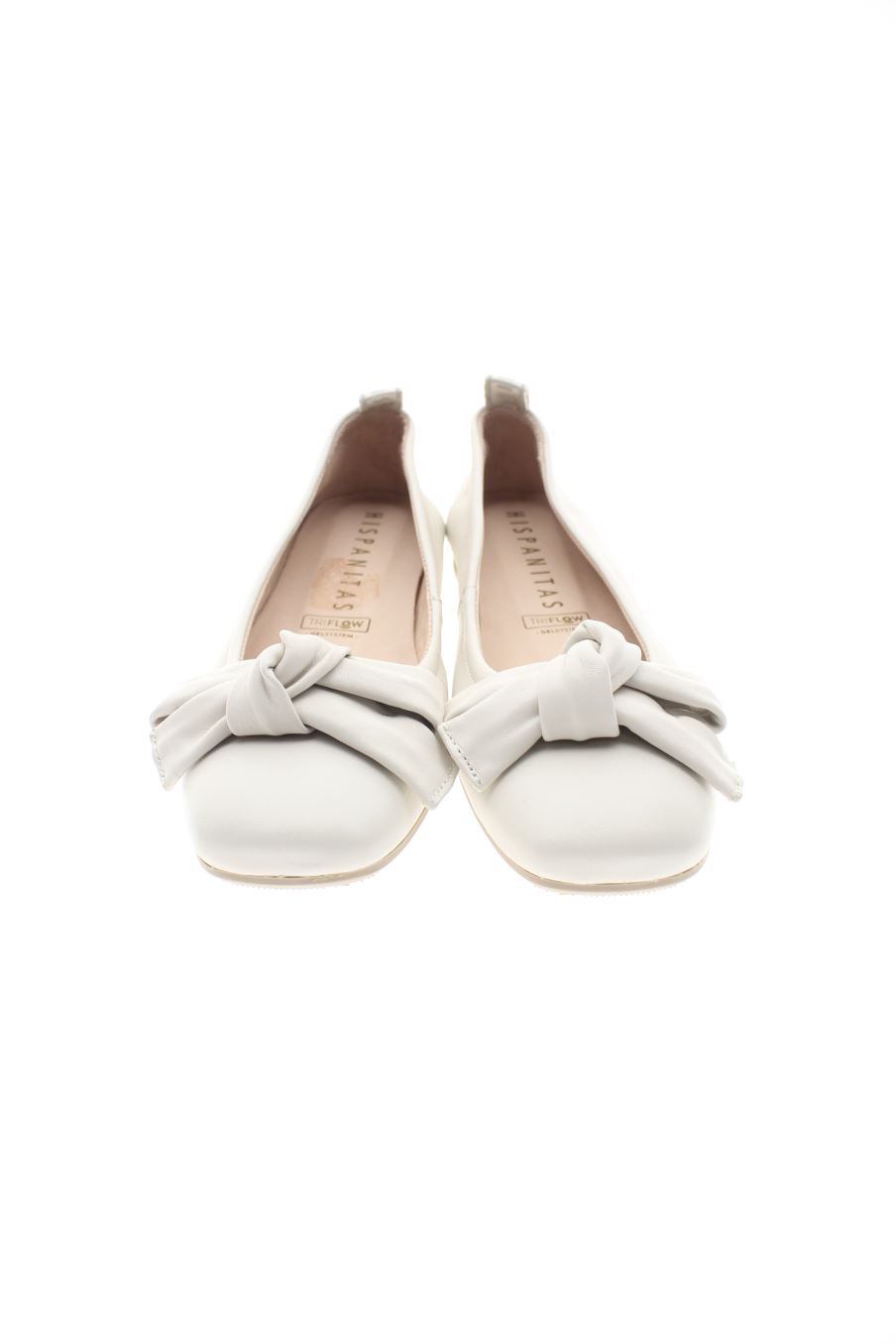 Bailarinas de Hispanitas de la talla 36, de color blanco de