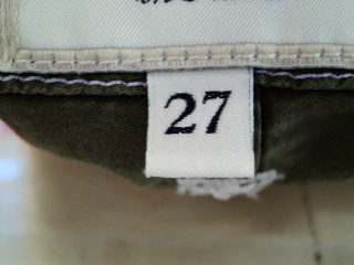 Pantalón de Met de la talla 36, de color verde