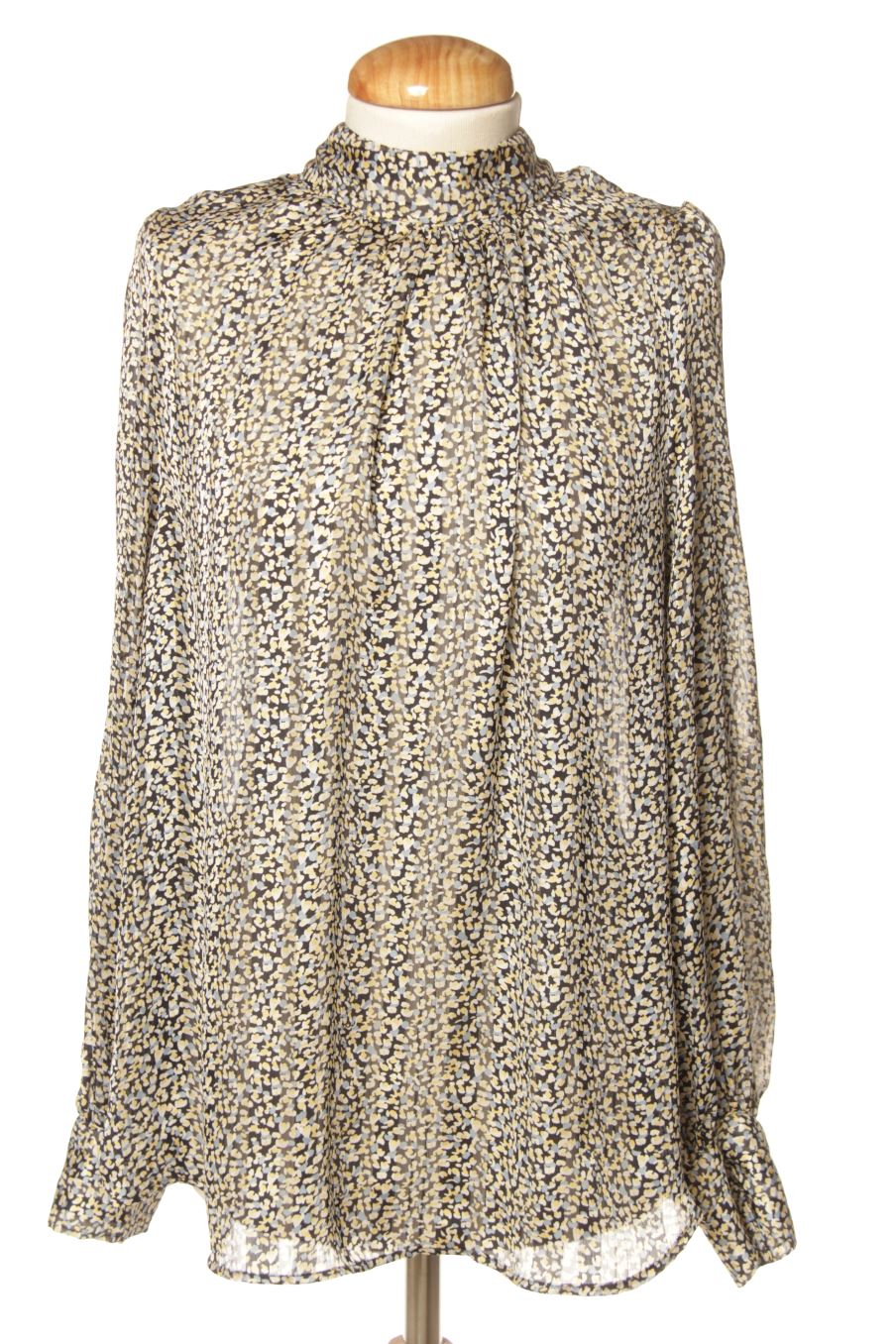Blouse à manches longues H&M de la taille M, de couleur imprimés