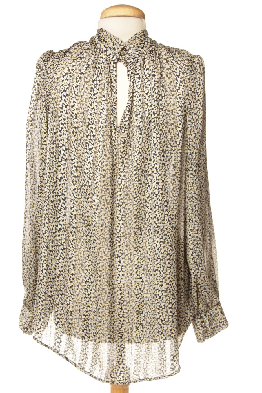 Blouse à manches longues H&M de la taille M, de couleur imprimés