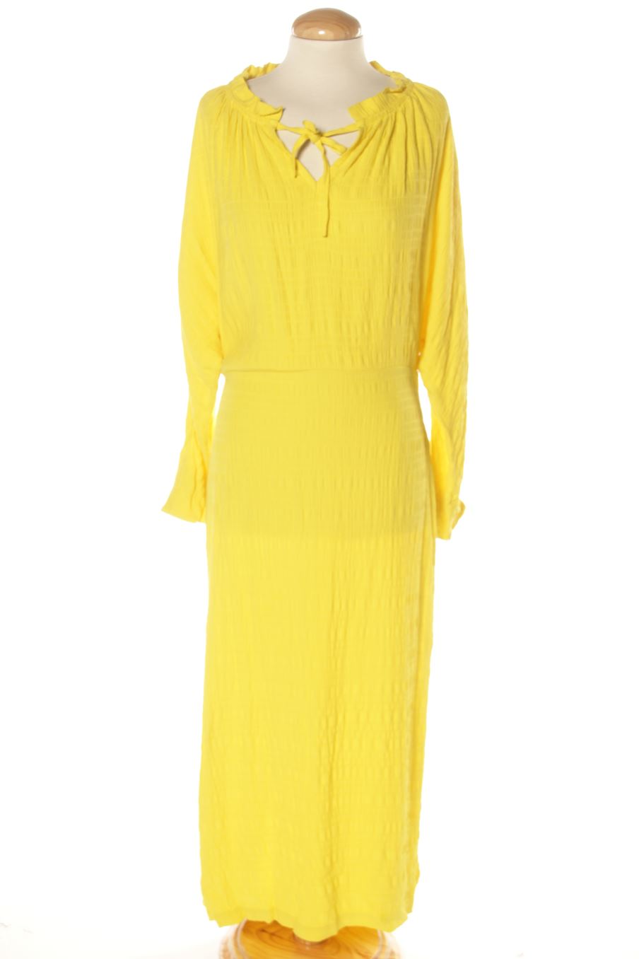 Robe casual Desigual de la taille XL, de couleur jaune