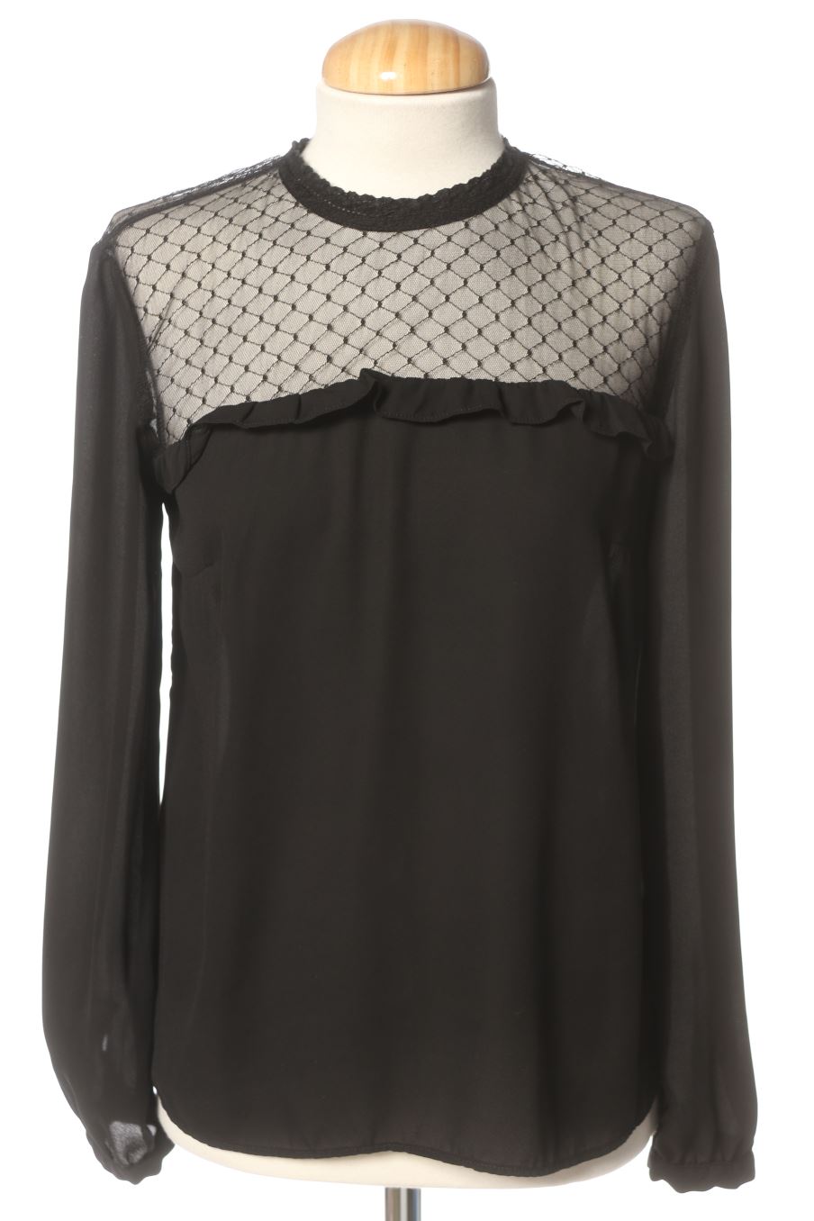 Blouse à manches longues PERCENTIL de la taille 38, de couleur noir