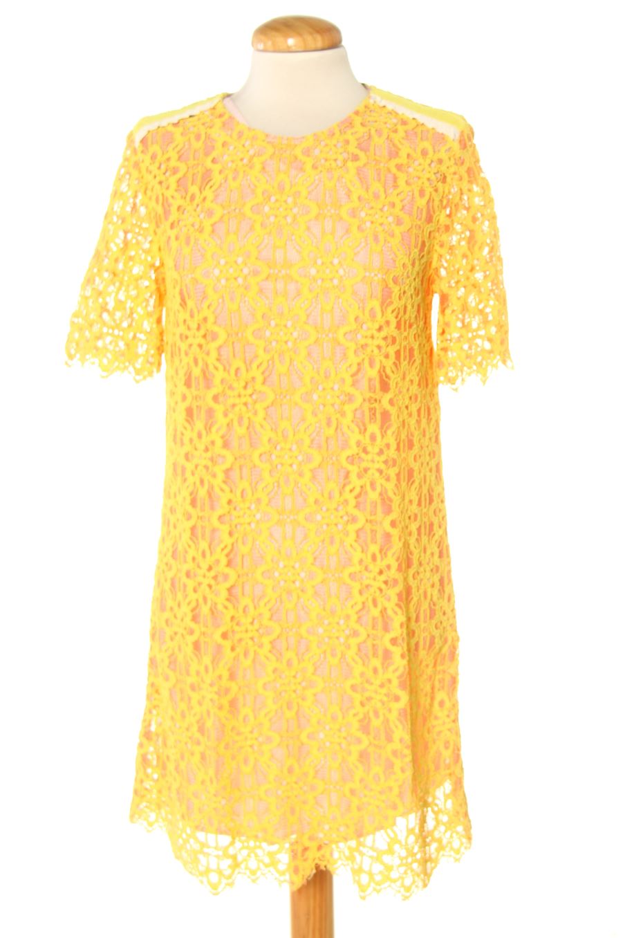 Vestido casual de Tara Jarmon de la talla 36, de color amarillo