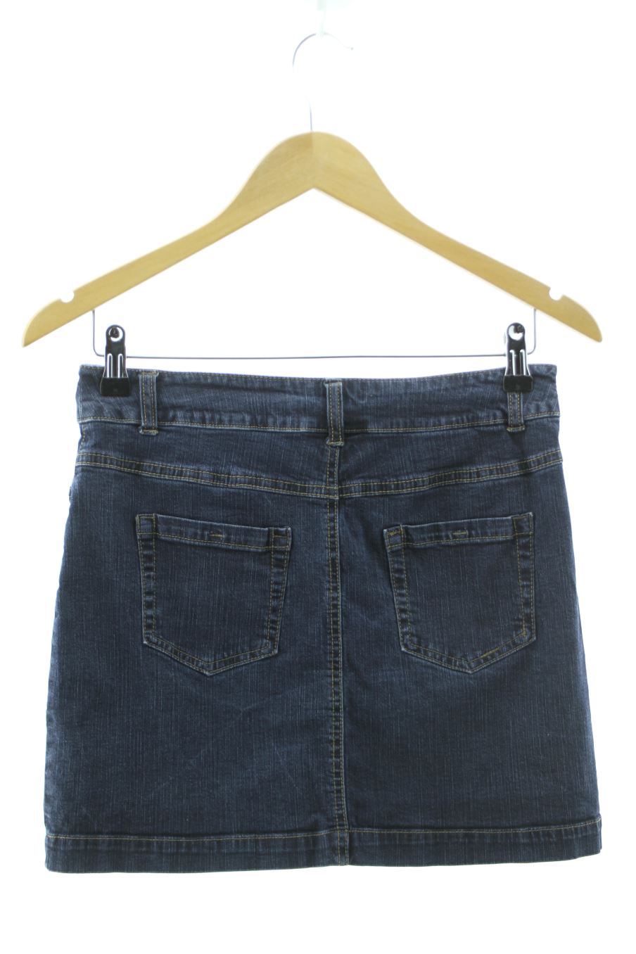 Jupe Camaieu de la taille 36, de couleur bleu de denim