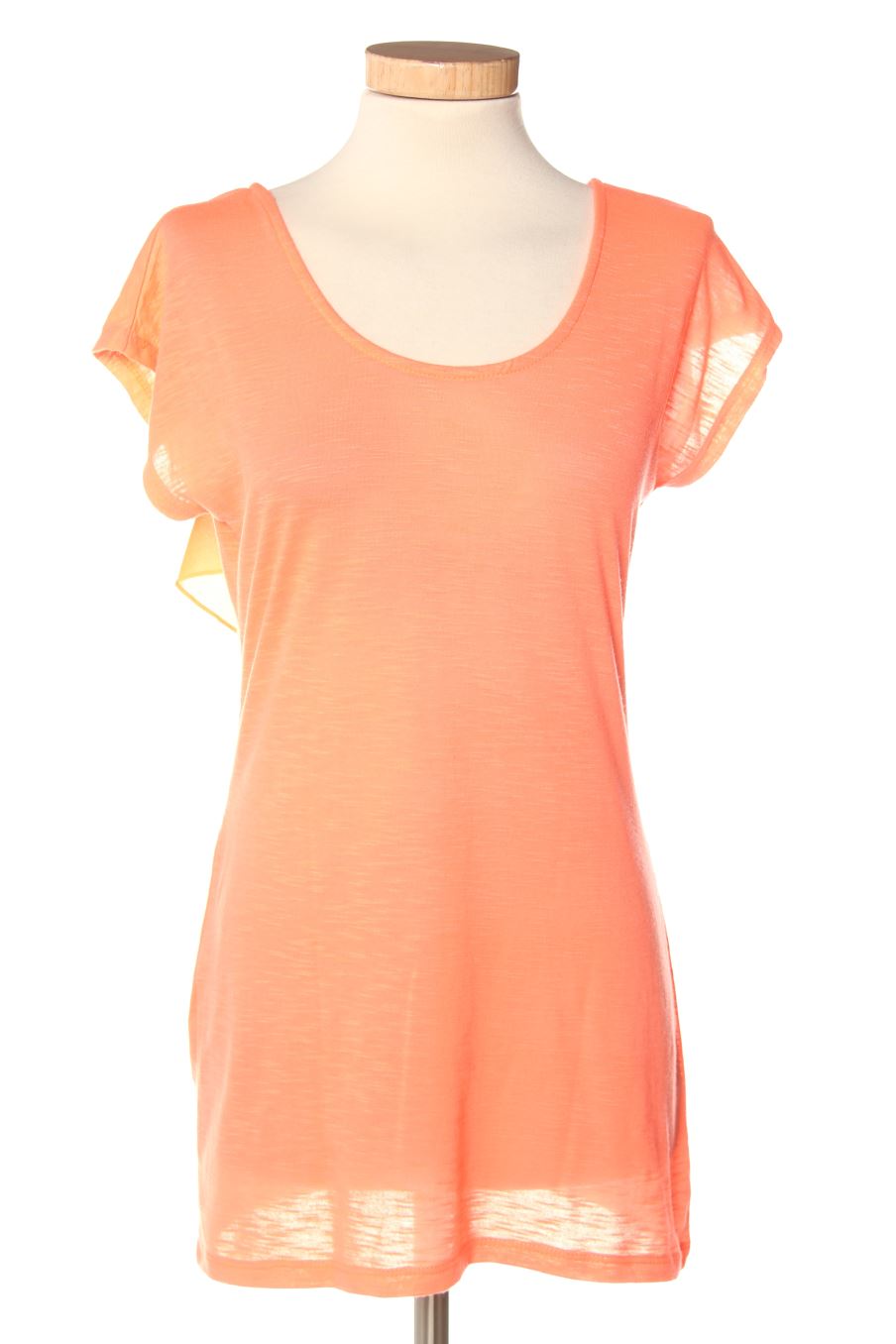 T-shirt Flamant Rose de la taille S, de couleur orange