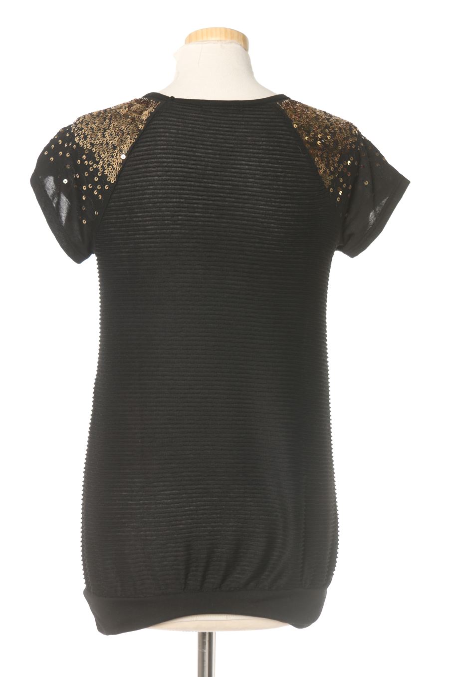 T-Shirt von Morgan Größe S, Farbe Schwarz, für