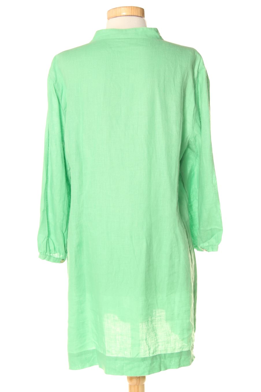 Blouse à manches longues Yera de la taille 46, de couleur vert