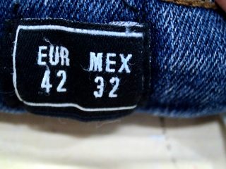 Vaquero de Pull & Bear de la talla 42