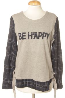 Langärmeliges T-Shirt M Lamorena