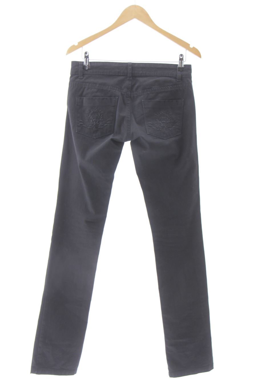 Jeans Stradivarius de la taille 36, de couleur noir de denim