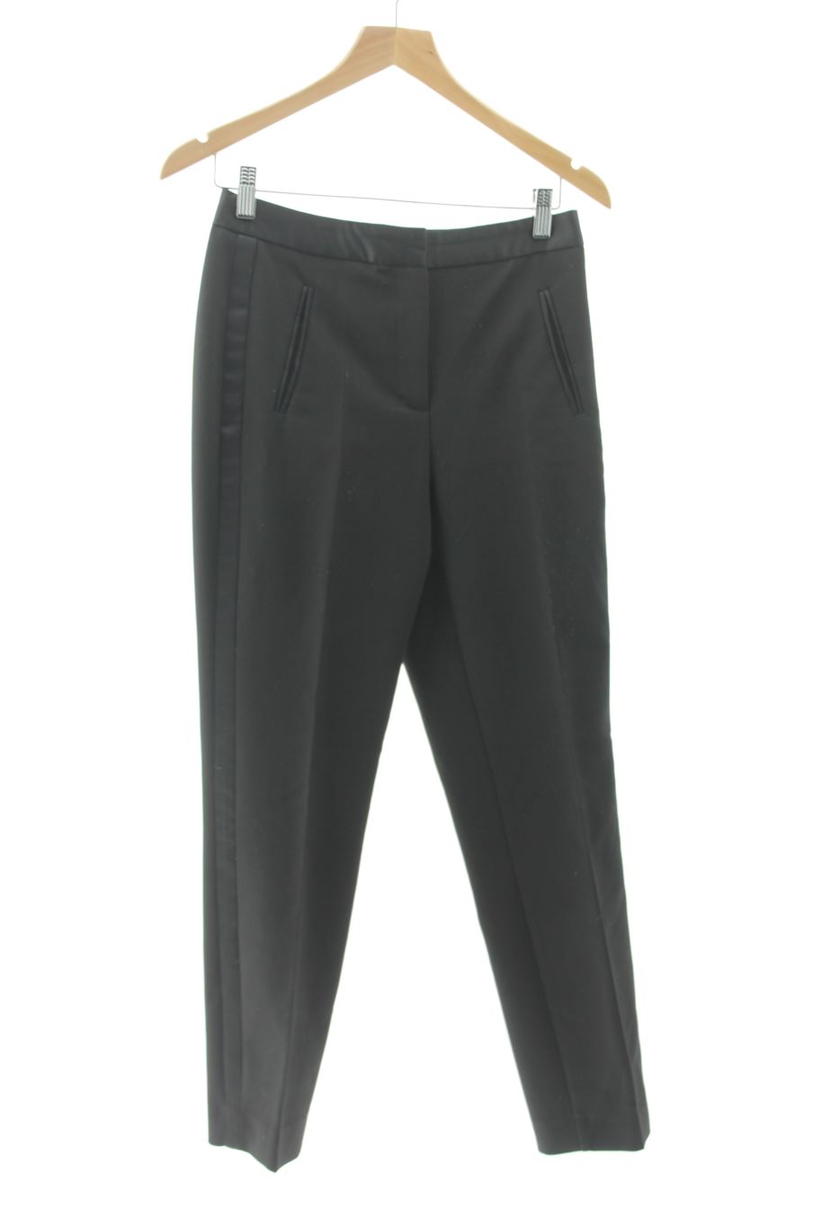 Pantalon Zara de la taille S, de couleur noir
