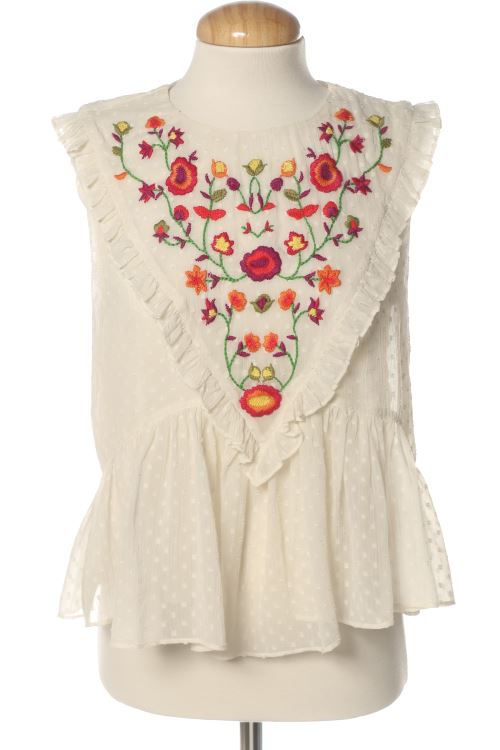 Blouse à manches courtes