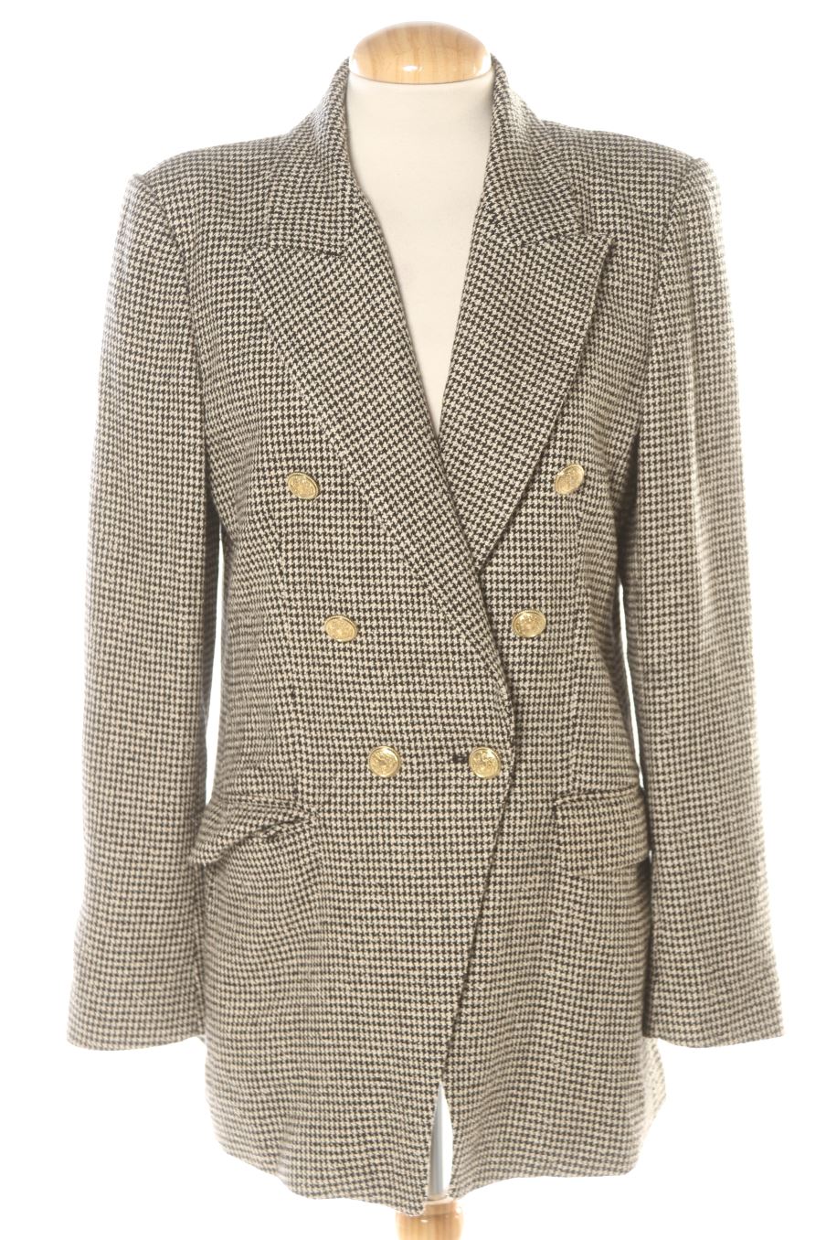 Blazer Zara de la taille S, de couleur carreaux