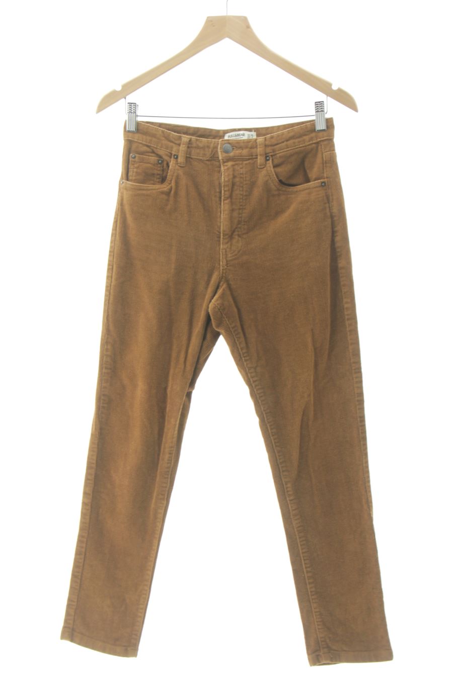 Pantalón de Pull & Bear de la talla 36, de color marrón