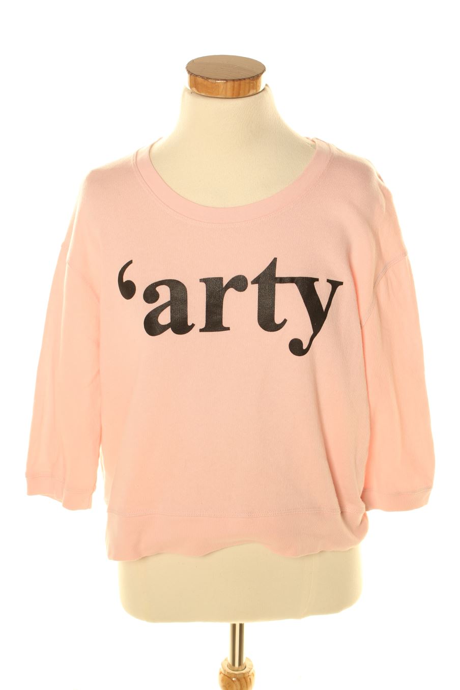 Sudadera de Trf (ZARA) de la talla S, de color rosa