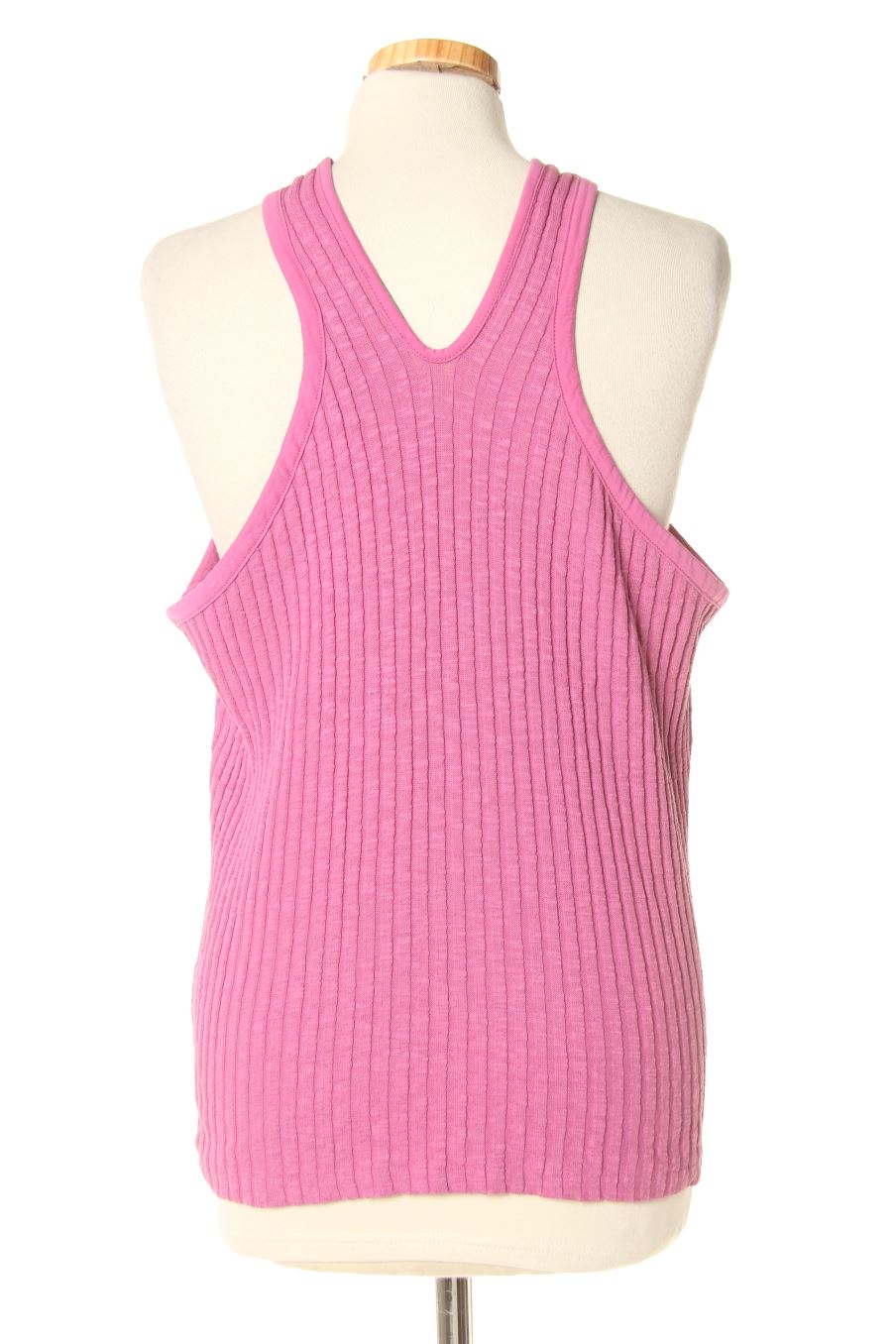 Camiseta sin mangas de Benetton de la talla L, de color rosa