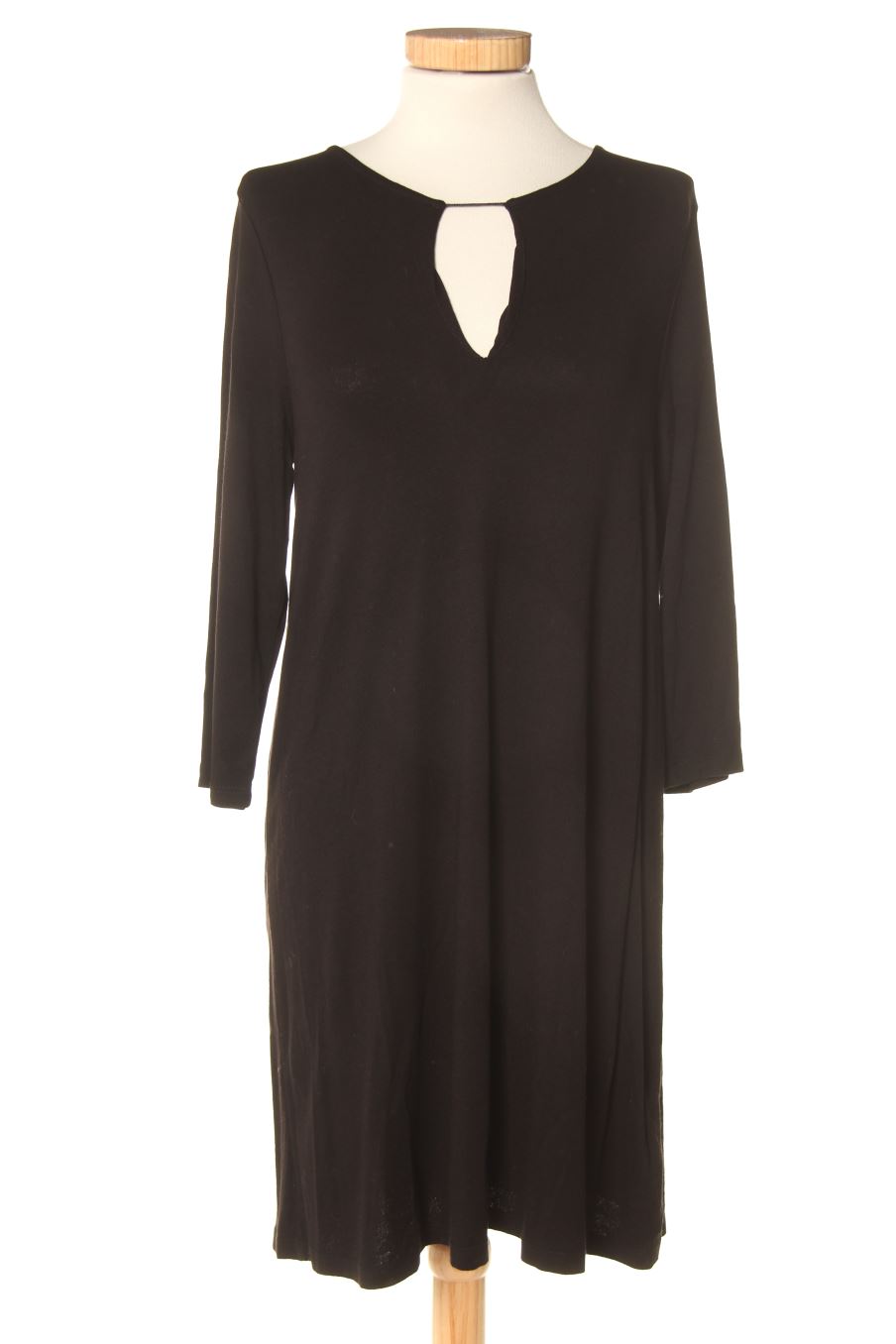 Vestido casual de Pull & Bear de la talla M, de color negro