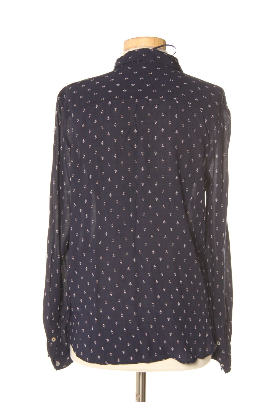 Chemise Zara de la taille S, de couleur bleu marine