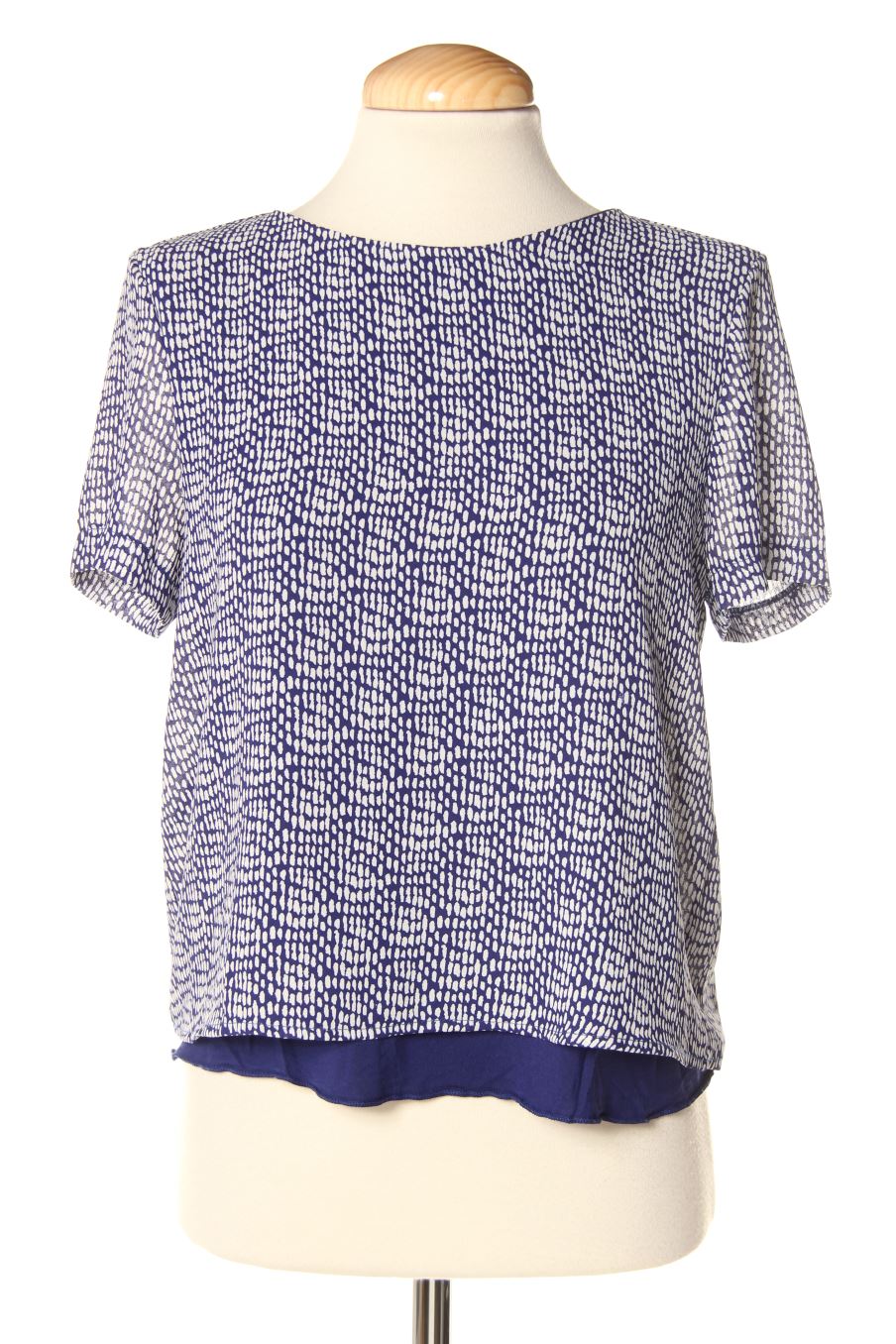 Blusa de manga corta de Mango de la talla S, de color estampado