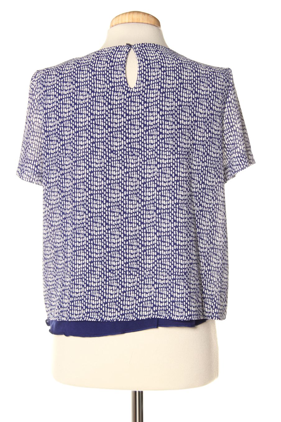 Blusa de manga corta de Mango de la talla S, de color estampado