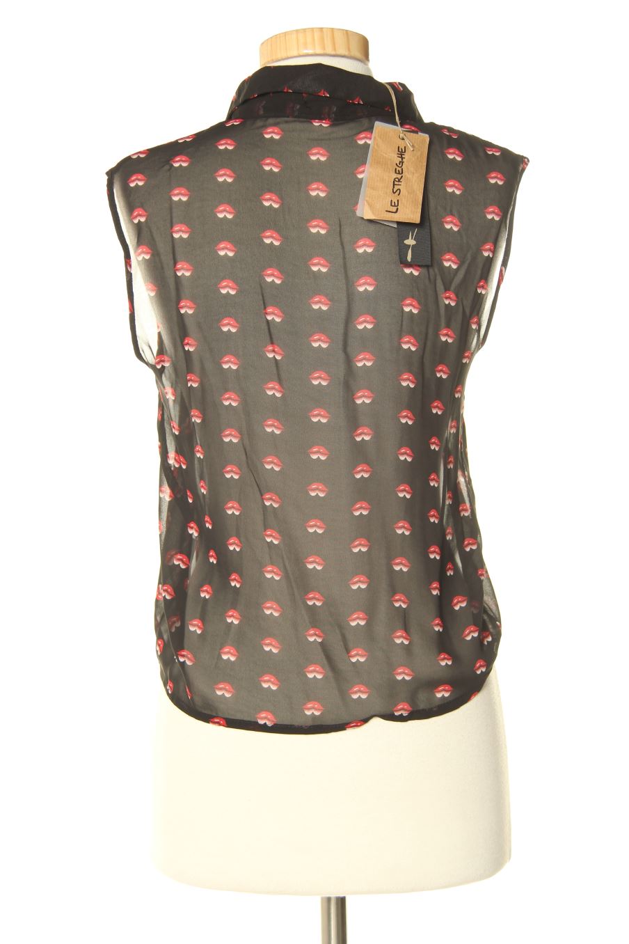 Camisa sin mangas de Le Streghe de la talla S, de color negro