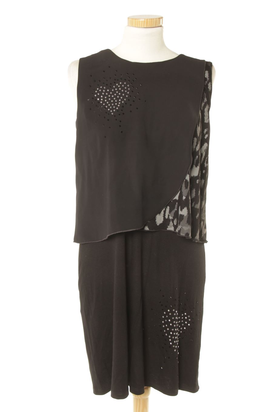 Robe casual Desigual de la taille L, de couleur noir
