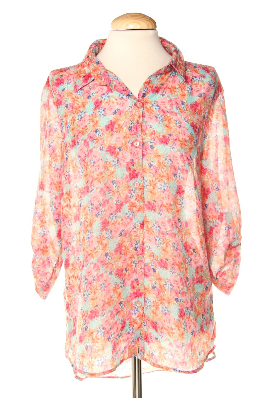 Chemise Stradivarius de la taille L, de couleur fleurs