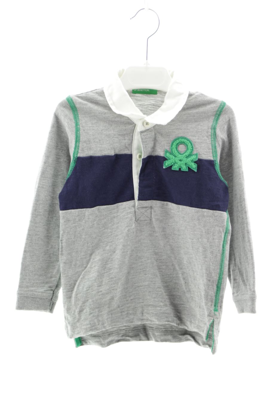 Polo manches longues Benetton de la taille 18 mois de seconde main