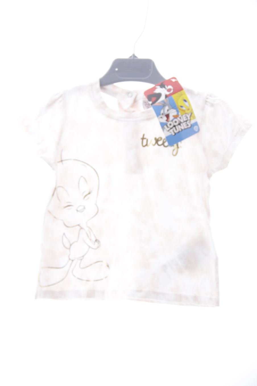 Mit Etikett Looney Tunes Kurzärmeliges T-Shirt Größe 92