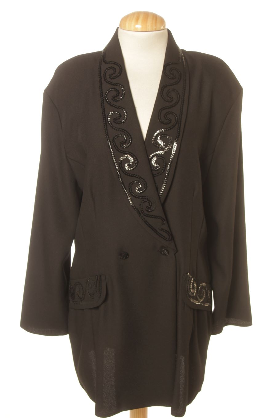 Blazer Whispers de la taille L, de couleur noir