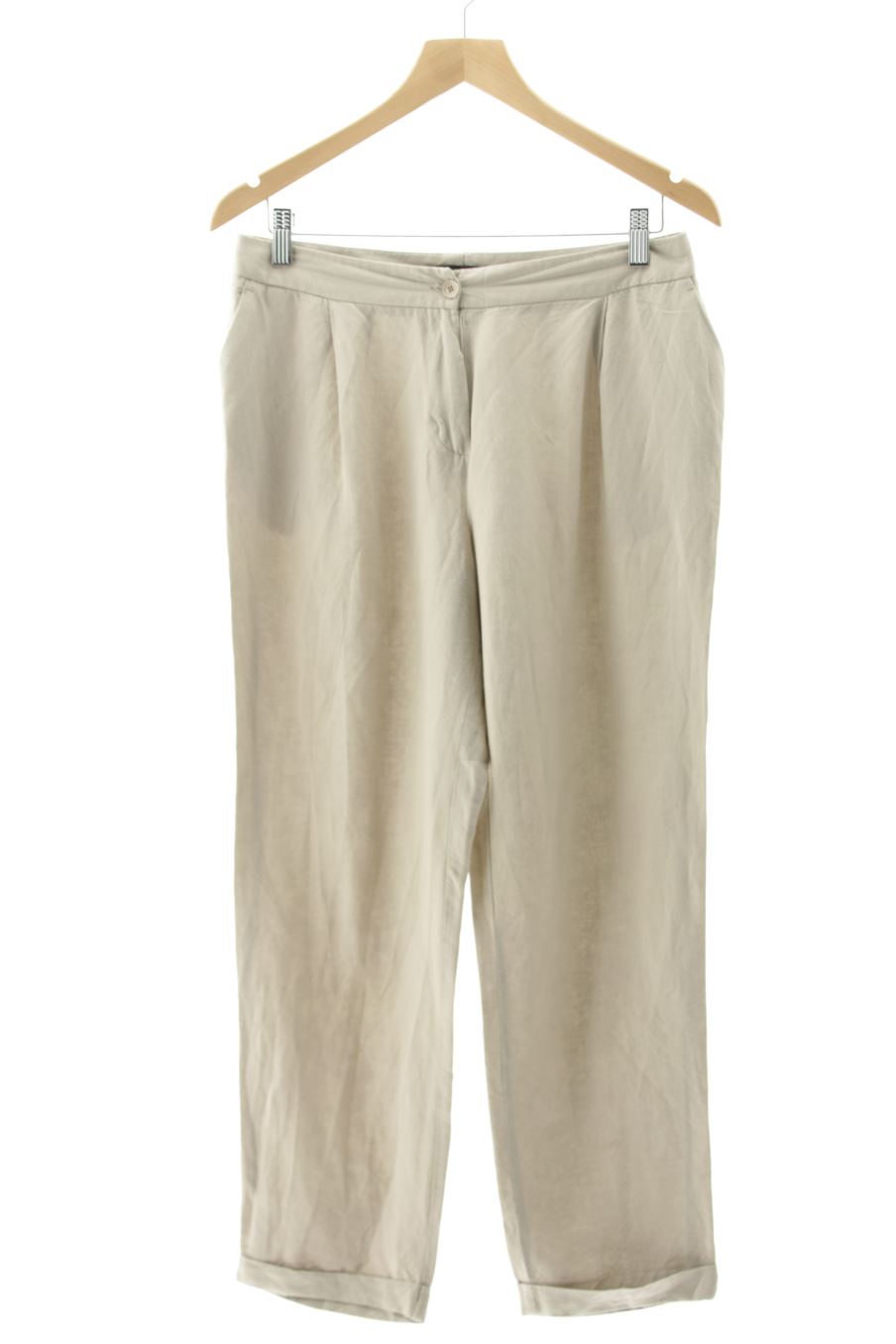 Pantalon Dandara de la taille 44, de couleur beige