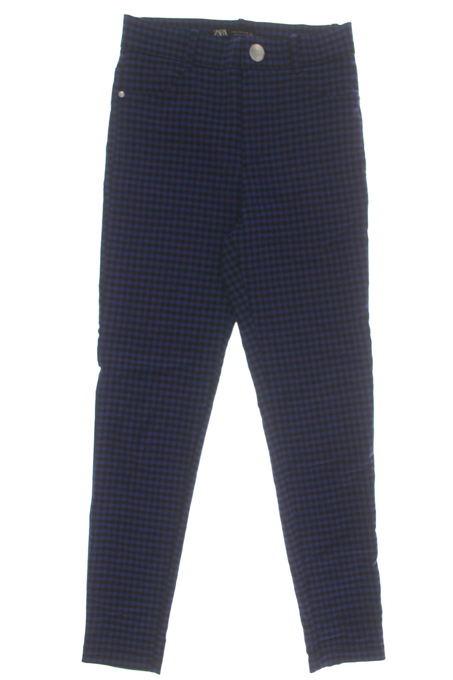Pantalones de Zara de la talla S, de color cuadros