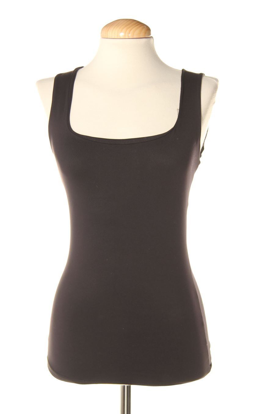 Top de Zara de la talla S, de color negro