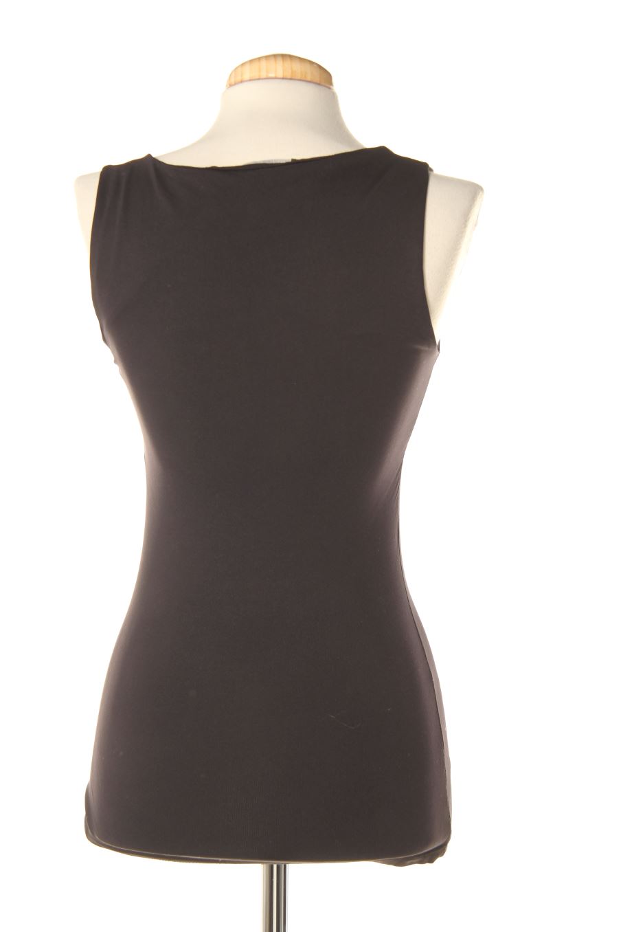 Top de Zara de la talla S, de color negro