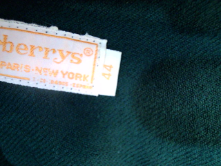 Jupe Burberry de la taille 44, de couleur vert